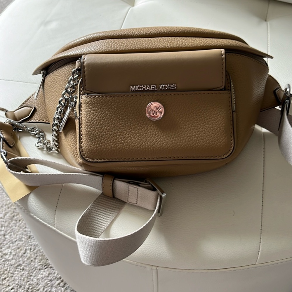 Michael Kors Maisie leather bum bag